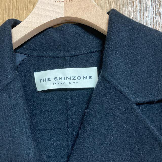 Shinzone(シンゾーン)のshinzone ダブルラップコート レディースのジャケット/アウター(ロングコート)の商品写真