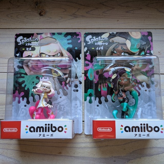 【新品未開封】amiibo スプラトゥーン2 テンタクルズ ヒメ イイダ セット