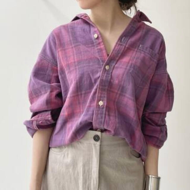 【L’appartement 】REMI RELIEF Check Shirt