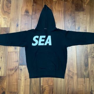 シー(SEA)のWIND AND SEA (ウィンダンシー) パーカー　ブラック　Mサイズ(パーカー)