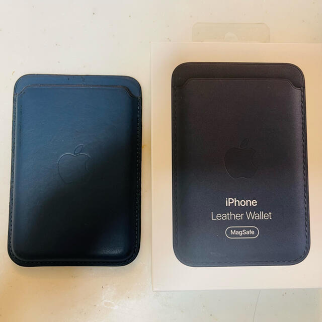 Apple(アップル)のApple純正 Leather wallet MagSafe スマホ/家電/カメラのスマホアクセサリー(iPhoneケース)の商品写真