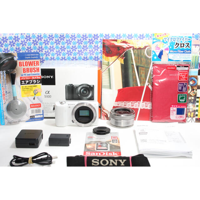 極美品❤️SONY α5100 パワーズームキット❤️Wi-Fi機能搭載
