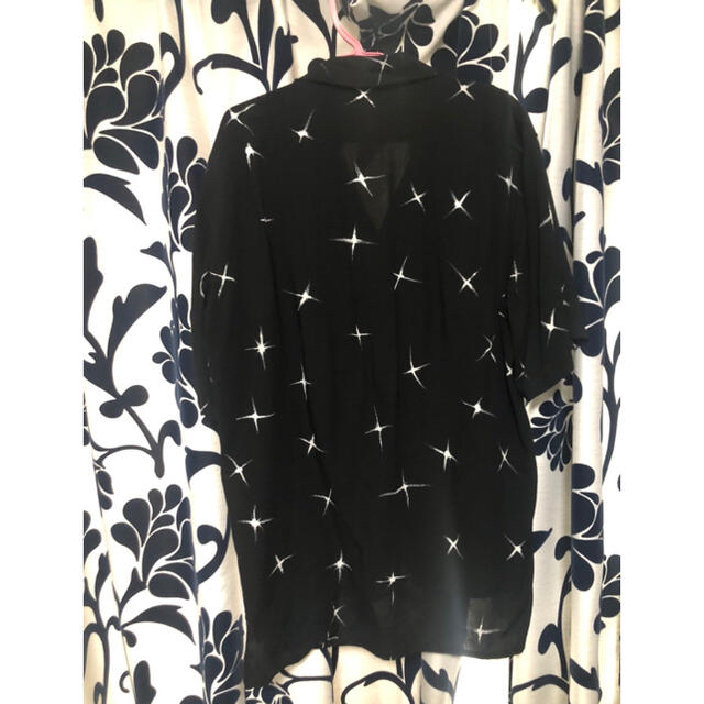 登坂着SAINT LAURENT サンローラン シューティングスターシャツ38 登坂着SAINT LAURENT サンローラン シューティングスターシャツ38