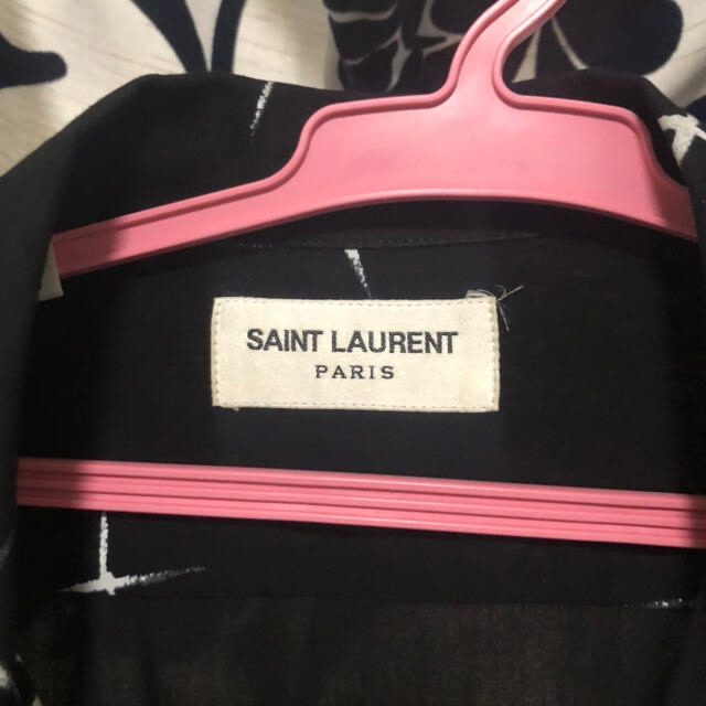 登坂着SAINT LAURENT サンローラン シューティングスターシャツ38 登坂着SAINT LAURENT サンローラン シューティングスターシャツ38