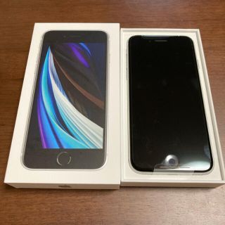 新品未使用】SIMフリー iphone SE2 64GB 白 アイフォン ...