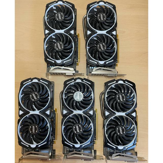 マイニングRX470 8GB(5枚)