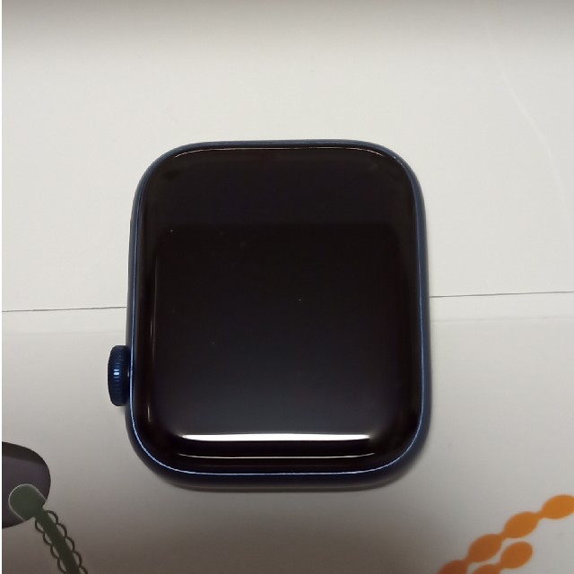 Apple Watch(アップルウォッチ)の【中古美品】Applewatch series6 GPS ブルー スマホ/家電/カメラのスマートフォン/携帯電話(その他)の商品写真