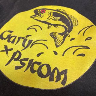 サイコム　ゲーリーヤマモト　コラボ　Tシャツ　XL  黒　灰色