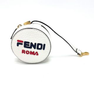 フェンディ(FENDI)のフェンディ FENDI FIRA バックパック エコバッグ リュックサック ナイロン ホワイト 未使用(リュック/バックパック)