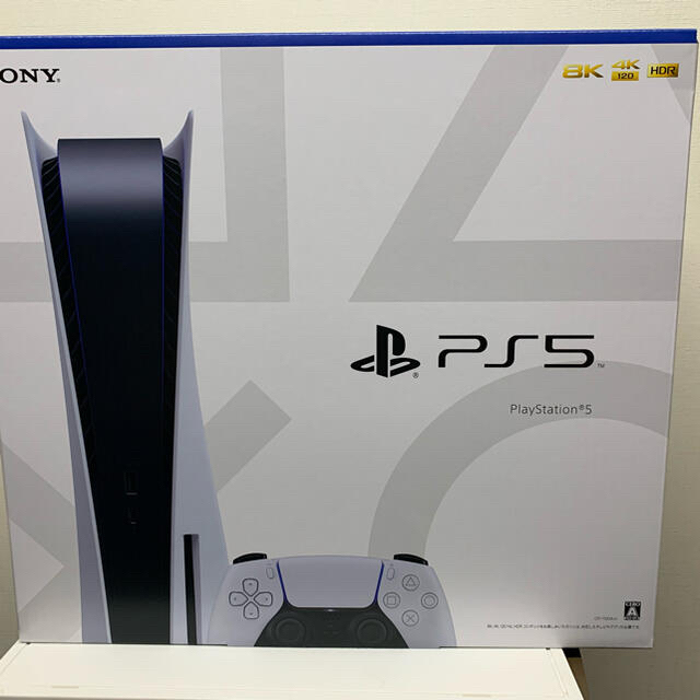 SONY(ソニー)の プレイステーション5 新品未開封　PS5 エンタメ/ホビーのゲームソフト/ゲーム機本体(家庭用ゲーム機本体)の商品写真