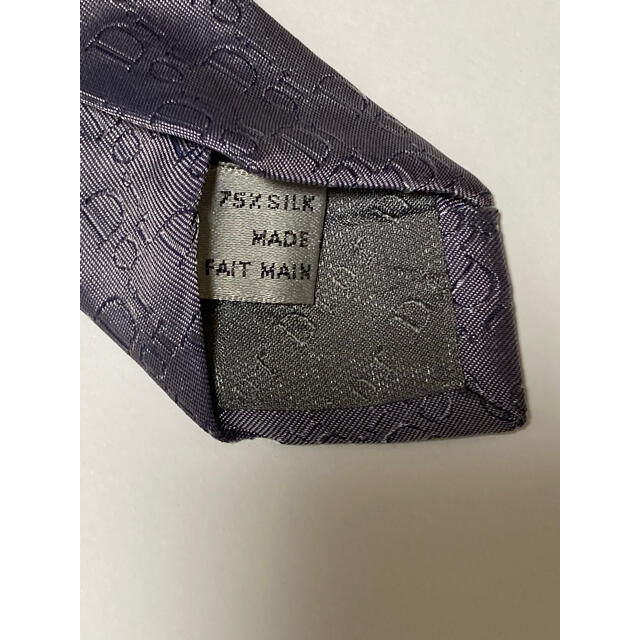 Christian Dior(クリスチャンディオール)のクリスチャンディオール　トロッター　グレー　ネクタイ メンズのファッション小物(ネクタイ)の商品写真