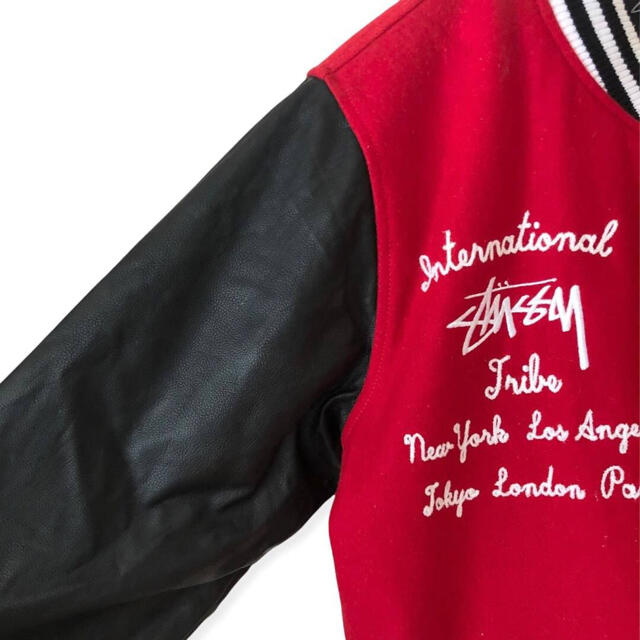 STUSSY(ステューシー)のSTUSSY ステューシー スタジアムジャンパー スタジャン ブルゾン M メンズのジャケット/アウター(スタジャン)の商品写真