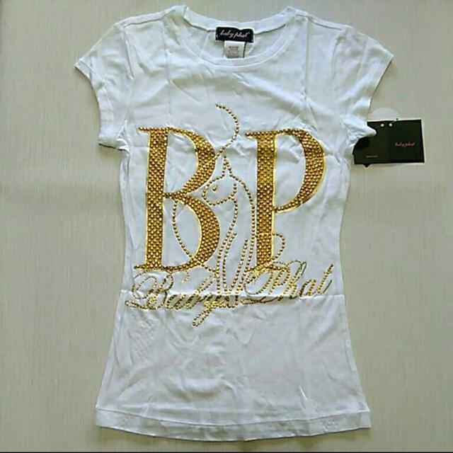 BABY PHAT GOLD studded GRAPHIC TEE 新品 XS