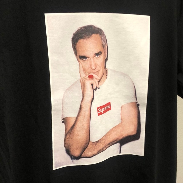 (L)Supreme MorrisseyモリッシーフォトプリントTシャツ