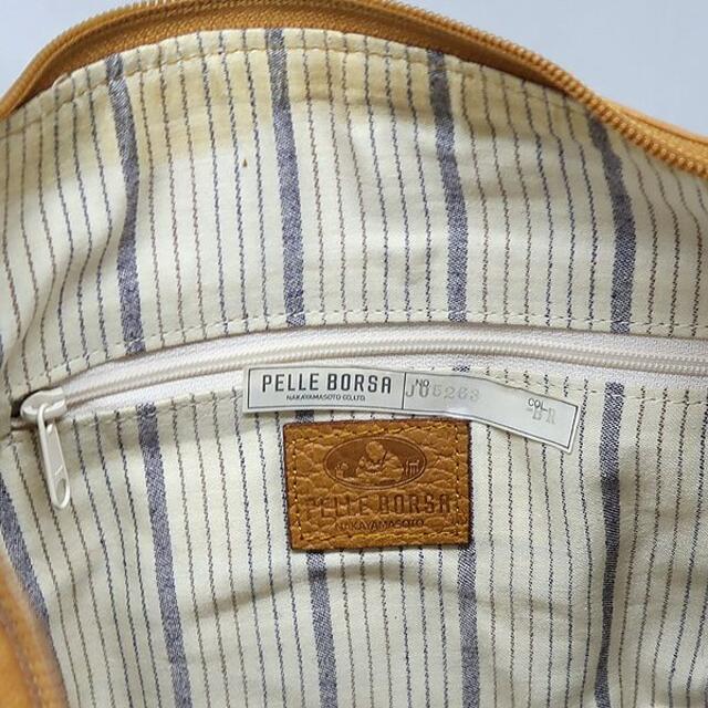 PELLE BORSA - PELLE BORSA ペレボルサ PICOLO レザー ハンドバッグの