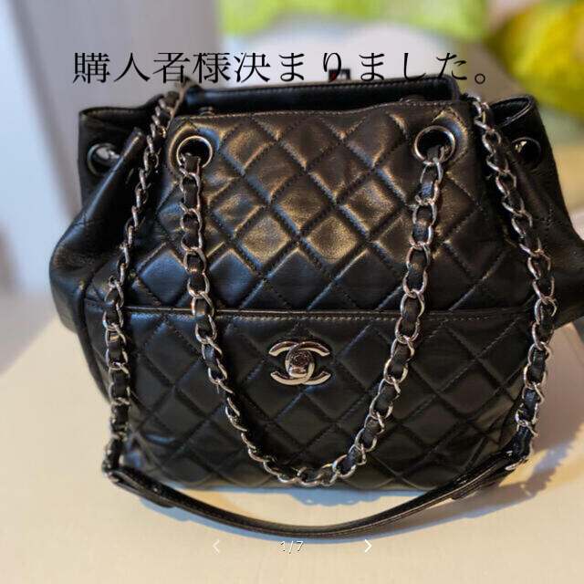 CHANEL(シャネル)のシャネル　ラムスキンショルダーバッグ週末価格 レディースのバッグ(ショルダーバッグ)の商品写真