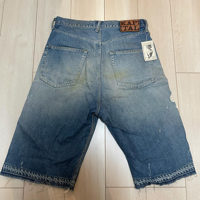 KAPITAL Kapital bone shorts ボーンデニムショーツの通販 by
