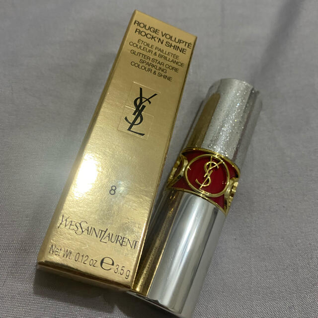 Yves Saint Laurent Beaute(イヴサンローランボーテ)のYSL ロックシャイン　8番 コスメ/美容のベースメイク/化粧品(口紅)の商品写真