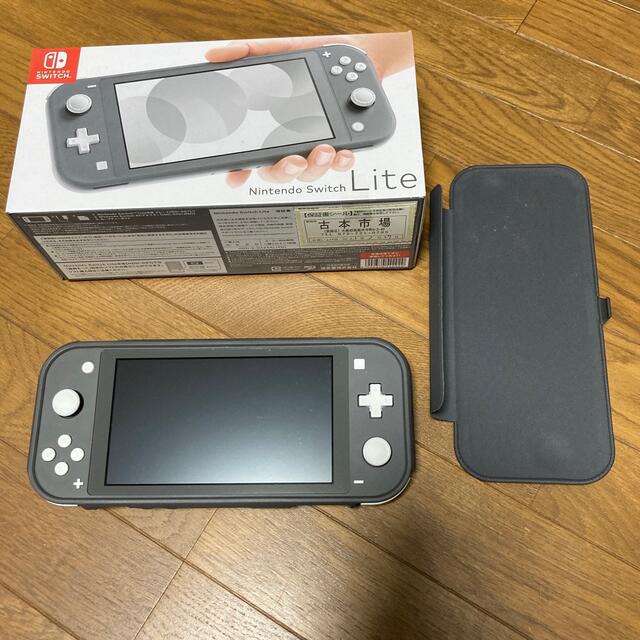 美品Nintendo Switch Liteグレー＋ケース