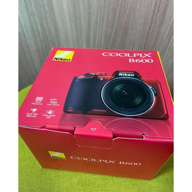 アウトレット超安い 【新品】ニコン COOLPIX B600 赤 レッド Nikon