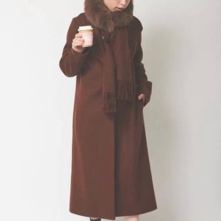 値下げ実施中⭐︎42000円→39000円!ストールマルチウェイロングコート