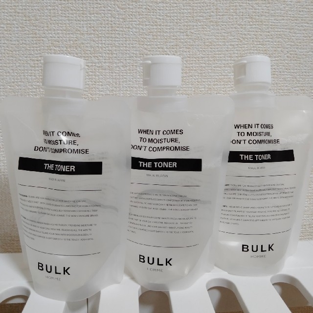 BULK HOMME（バルクオム）　化粧水　3点セット