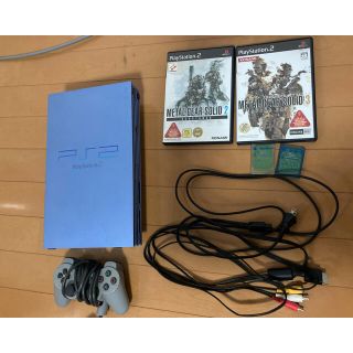 プレイステーション2(PlayStation2)のプレステ2 メタルギア　ジャンク品　プレイステーション2(家庭用ゲーム機本体)