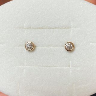 ヨンドシー(4℃)の4℃ ダイヤモンドピアス (ピアス)