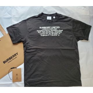 バーバリー(BURBERRY)のBURBERRY オーバーサイズ カットソー【XS】(Tシャツ/カットソー(半袖/袖なし))