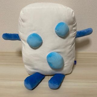 ユーハミカクトウ(UHA味覚糖)の【新品未使用】「ぷっちょくん」BIGぬいぐるみ（限定品）(キャラクターグッズ)