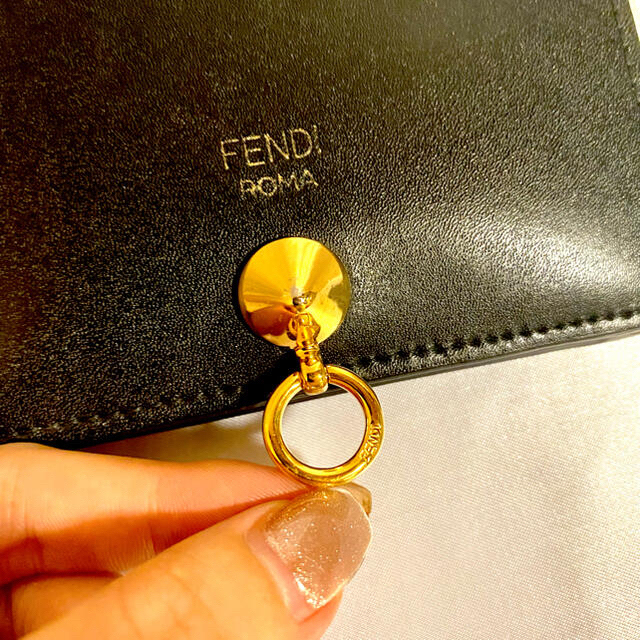 FENDI(フェンディ)の【美品・SALE中】FENDI フェンディ 2つ折り財布 バイザウェイ ブラック レディースのファッション小物(財布)の商品写真