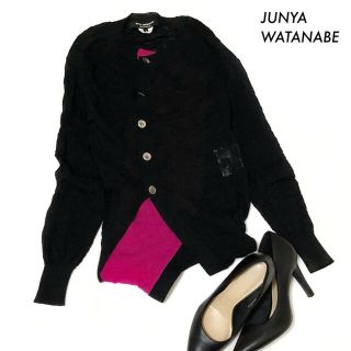 ジュンヤワタナベコムデギャルソン(JUNYA WATANABE COMME des GARCONS)のJUNYA WATANABE ジュンヤワタナベ★長袖ニット 変形 アシンメトリー(ニット/セーター)