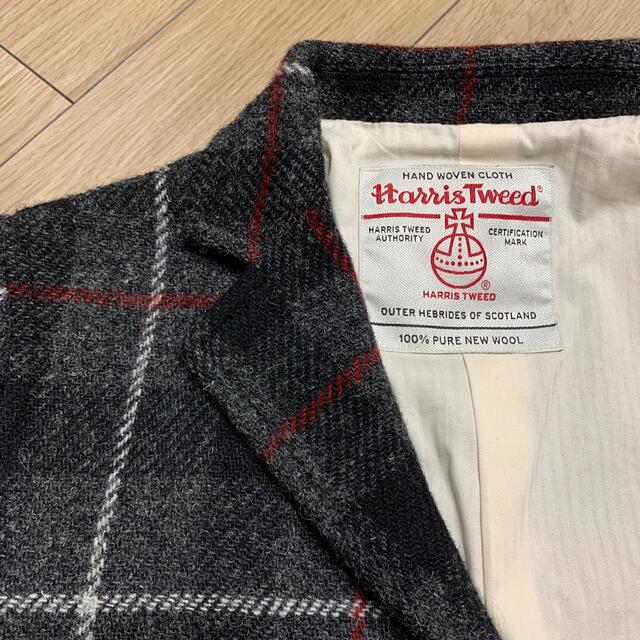 Harris Tweed(ハリスツイード)のビームスボーイ ハリスツイード ジャケット レディース 新品 レディースのジャケット/アウター(テーラードジャケット)の商品写真