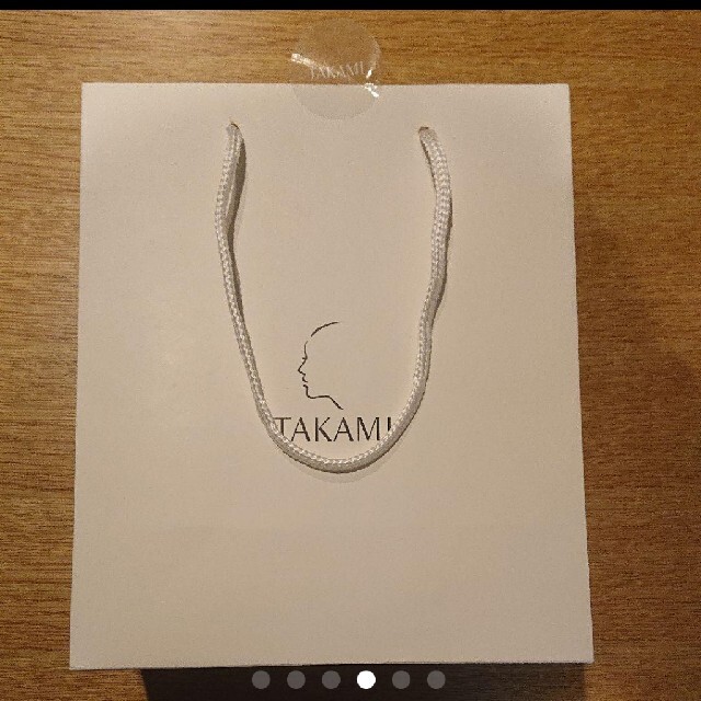 TAKAMI(タカミ)のTAKAMI ショップ紙袋・ビニール袋・空箱 タカミ レディースのバッグ(ショップ袋)の商品写真