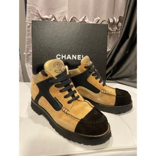 シャネル(CHANEL)のビンテージCHANEL おしゃれショートブーツ♡ 正規品を格安にて^ ^(ブーツ)