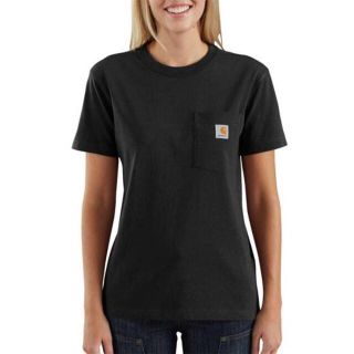 カーハート(carhartt)のカーハート WK87 　黒　S　レディース　ポケット Tシャツ　●新品●セール！(Tシャツ(半袖/袖なし))