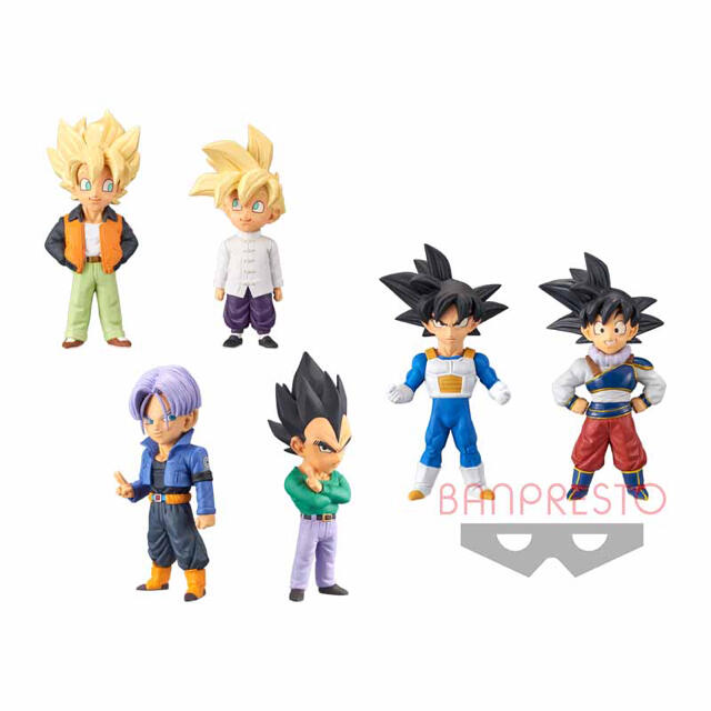 ドラゴンボールZ ワーコレ フィギュア EXTRA COSTUME【6点セット】