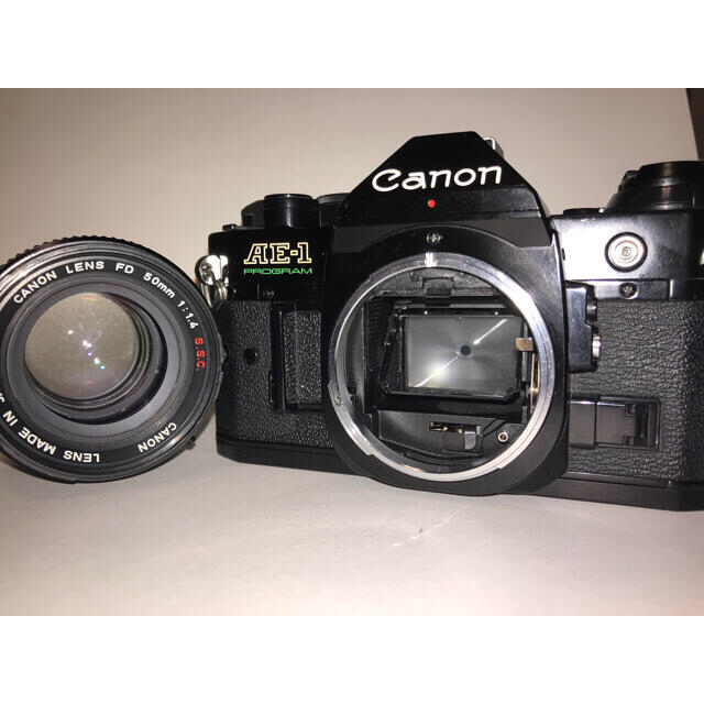 美品Canon AE-1 PROGRAM+美品FD50mm F1.4 S.S.C-