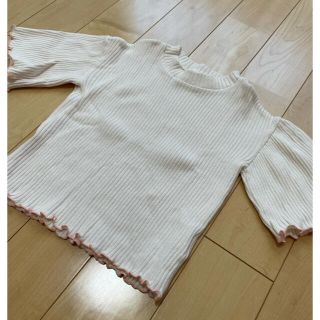 コドモビームス(こども ビームス)のBEAMS mini リブ五分袖カットソー ガールズ120(Tシャツ/カットソー)