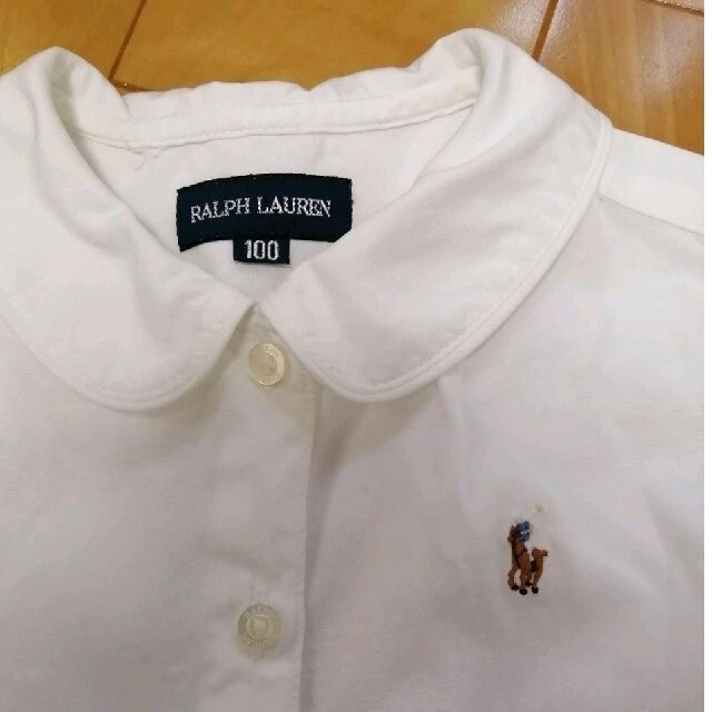 Ralph Lauren(ラルフローレン)のラルフローレン　シャツワンピース キッズ/ベビー/マタニティのキッズ服女の子用(90cm~)(ワンピース)の商品写真