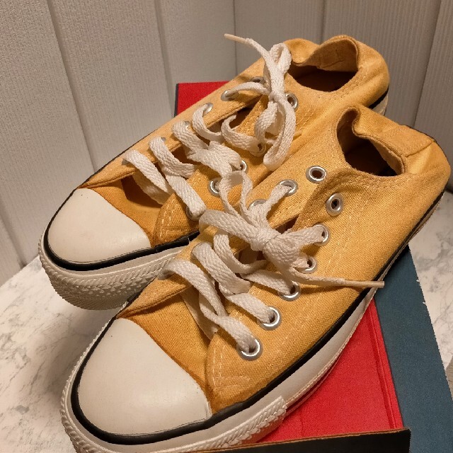 CONVERSE  スニーカー  黄色   23cm レディースの靴/シューズ(スニーカー)の商品写真