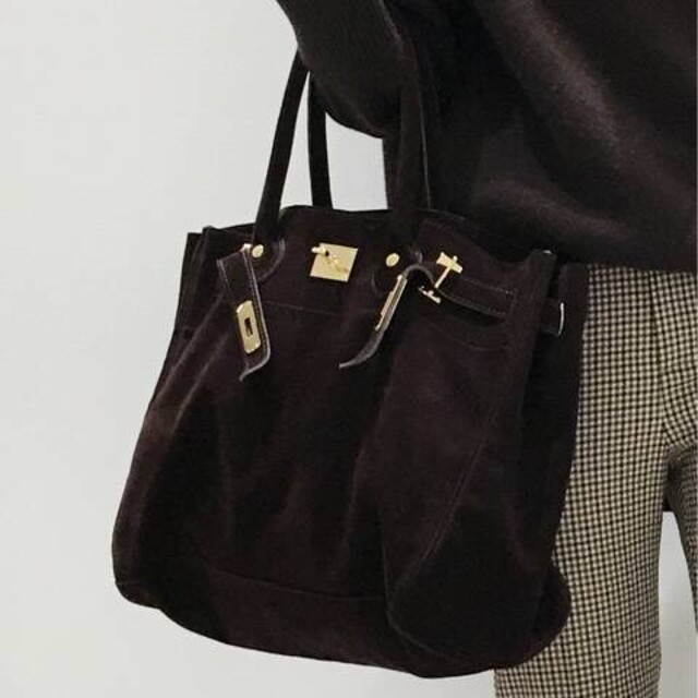 L'Appartement DEUXIEME CLASSE(アパルトモンドゥーズィエムクラス)のSITA PARANTICA/シータパランティカ Suede Tote Bag レディースのバッグ(トートバッグ)の商品写真