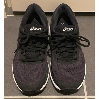 アシックス(asics)の✴︎アシックス✴︎dynamicDUOMAX 黒 25センチ(スニーカー)