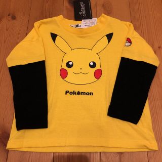 ポケモン(ポケモン)の新品　ピカチュウ　ロンT 95センチ(Tシャツ/カットソー)