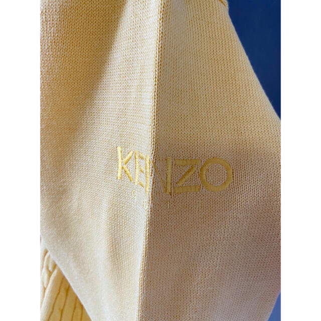 KENZO(ケンゾー)の80s KENZO ケンゾー 美品 3D スウェット イエロー刺繍 トレーナー メンズのトップス(スウェット)の商品写真