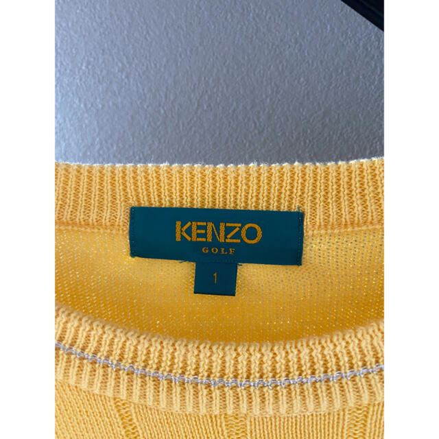 KENZO(ケンゾー)の80s KENZO ケンゾー 美品 3D スウェット イエロー刺繍 トレーナー メンズのトップス(スウェット)の商品写真