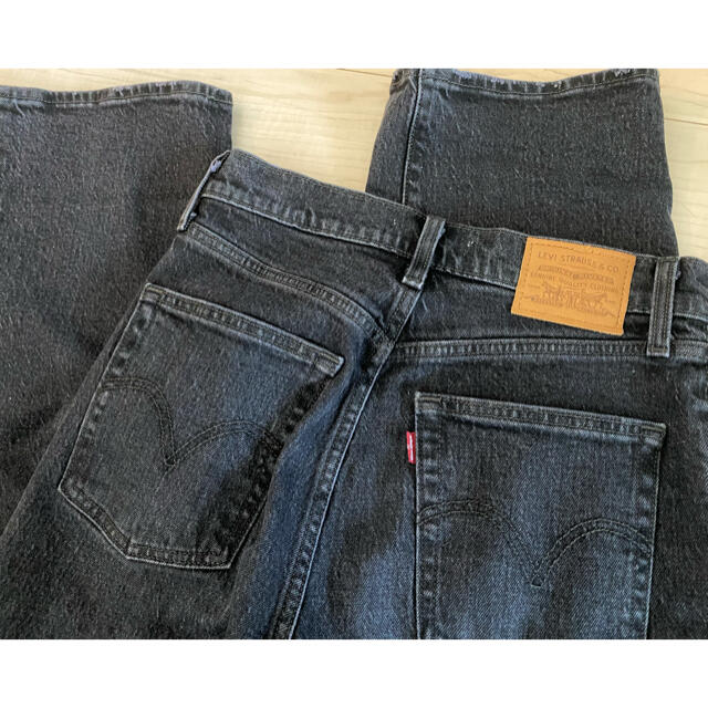 Levi's(リーバイス)のリーバイス　プレミアム　ブラックデニム　27 レディースのパンツ(デニム/ジーンズ)の商品写真