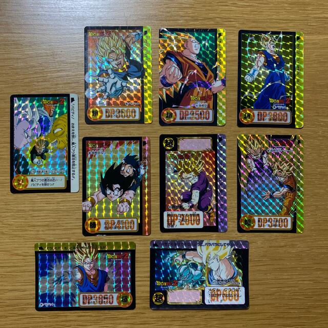 ドラゴンボールカードダス　キラ9枚セット