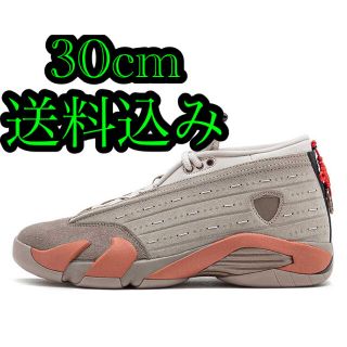 ナイキ(NIKE)のCLOT NIKE AIR JORDAN 14 LOW BROWN 30cm(スニーカー)