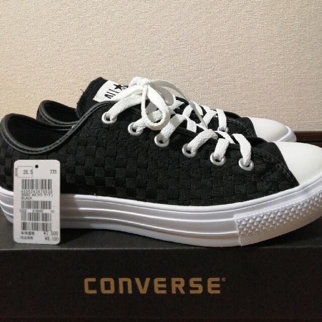 CONVERSE(コンバース)のCONVERSE　AS LIGHT WOVEN OX BLACK メンズの靴/シューズ(スニーカー)の商品写真